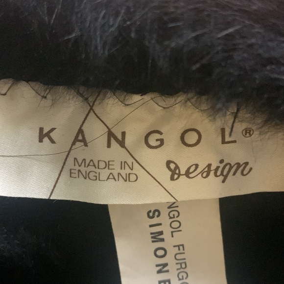RARE.. Kangol Furgora Simone Black hat made in England GREAT FIND!!! - Picture 6 of 7